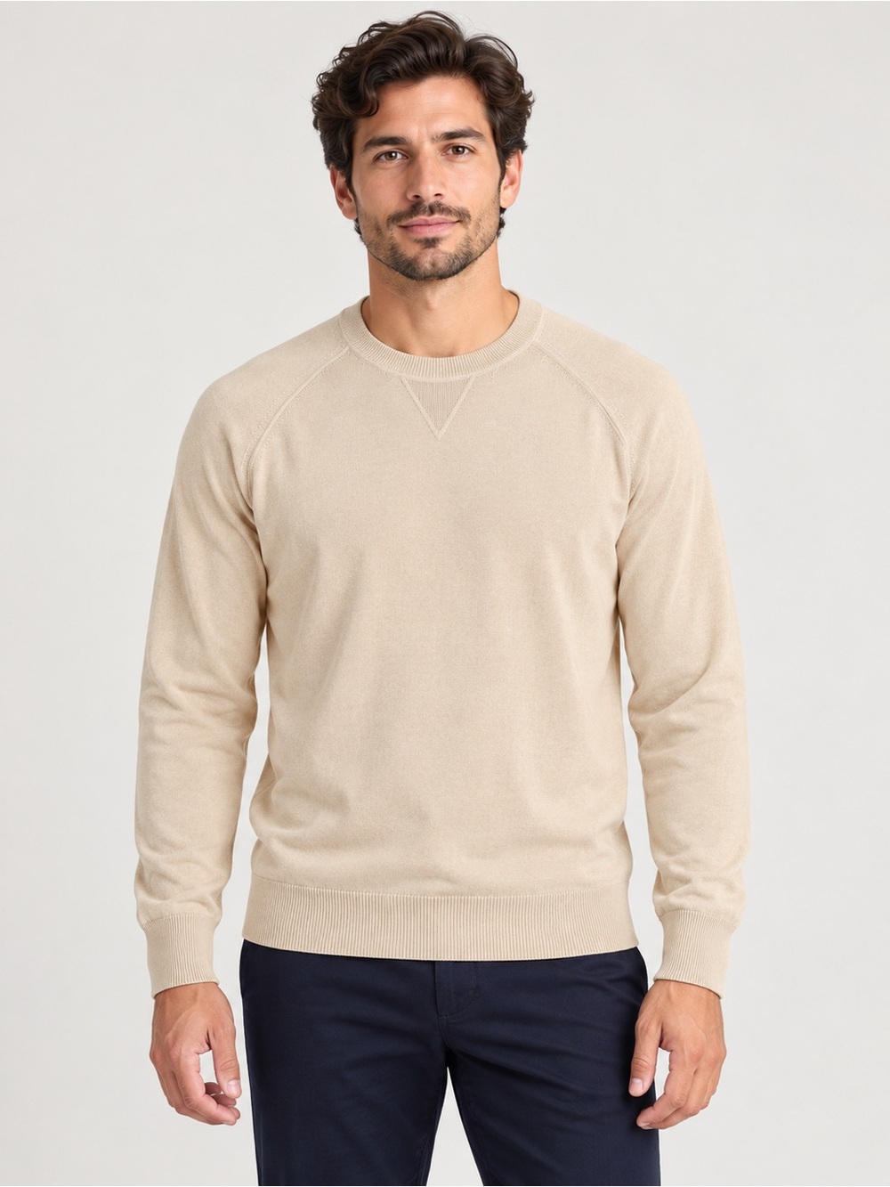 Vilebrequin fine-knit wool crewneck sweater